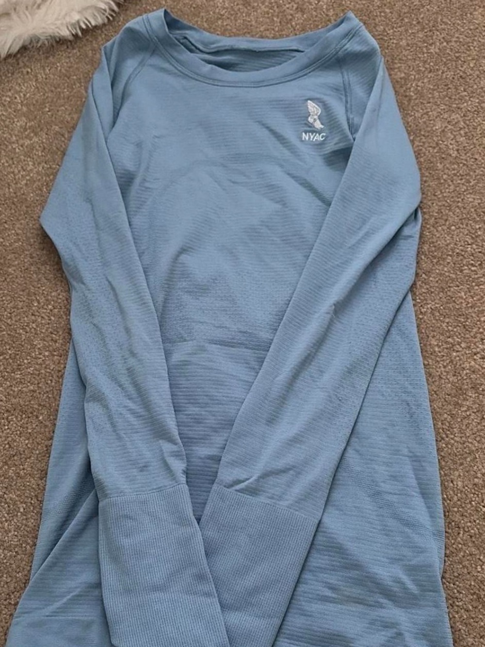 lululemon athletica Long Sleeve Performance Top - Dusty Blue